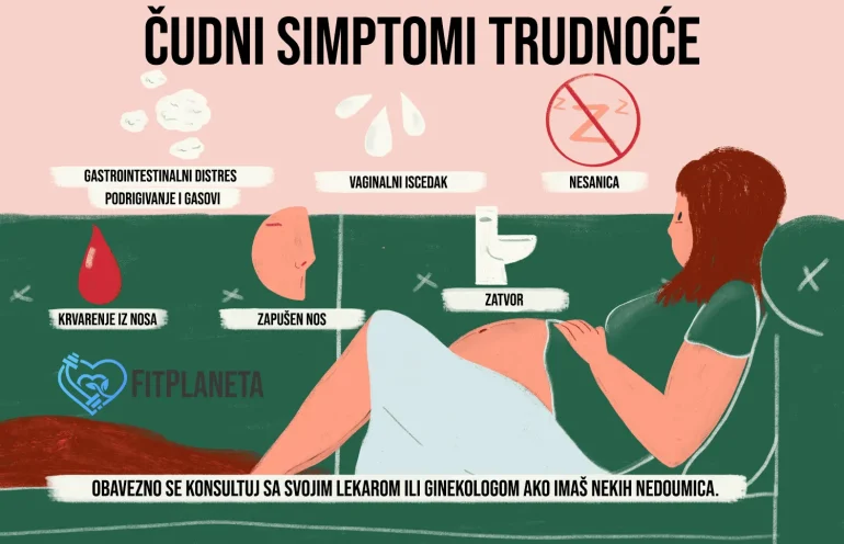 Čudni simptomi trudnoće